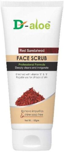 Herbal Red Sandalwood Face Scrub