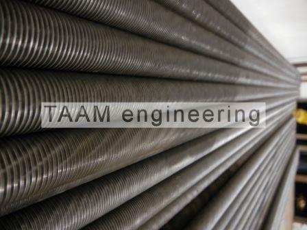 Spiral Crimped Tension Wound Fin Tubes, Certification : CE Certified