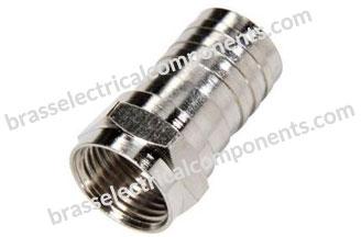 Brass Nickel Plated Connectors