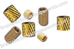 Helical Knurled Brass Inserts