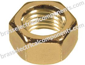 Hex Brass Nuts