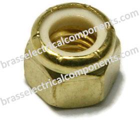 Nylon Insert Brass Lock Nuts