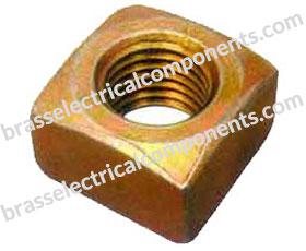 Steel Square Brass Nuts