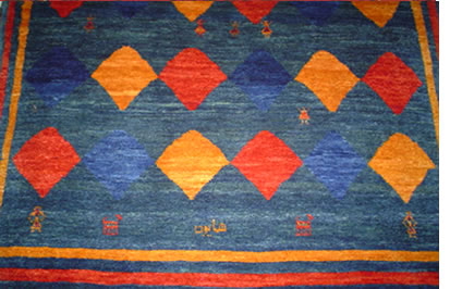 Wool Indo Gabbeh Carpets, Size : 3x5, 4x6, 5x7 Feet