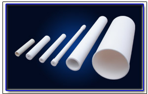 HIGH ALUMINA Non Polished Ceramic Rods and Nozzle, For Industrial Use, Feature : Fine Finished, Heat Resistance
