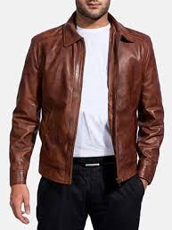 Plain Mens Leather Jacket, Size : XL