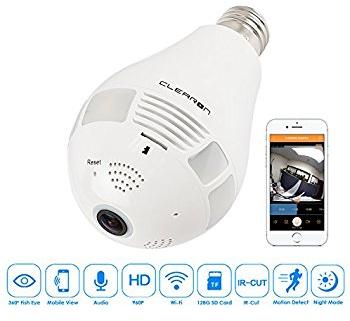 LED LAMP Wifi Camera