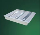 Electronic Ballast Two Lamps Angel Louver Fitting