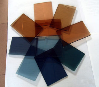 Tinted Float Glass, Shape : Rectangular
