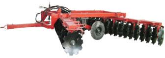 Wing-folded Hydraulic Offset Medium Disc Harrow