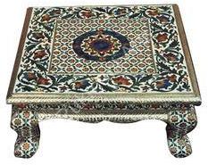 Wood Designer Chowki, Feature : Durable