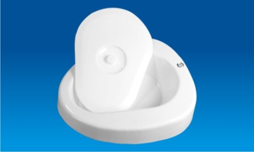 OPEN CAP DELUXE BEDPAN