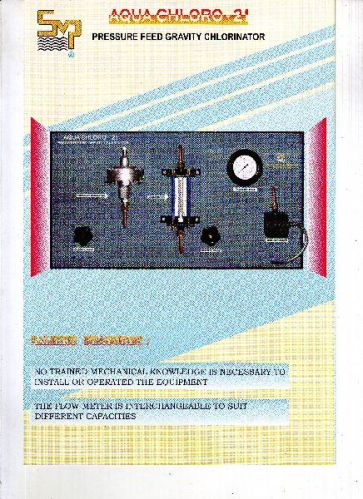 Manual Gravity Feed Type Chlorinator