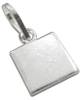 Pure Solid Silver Square Piece