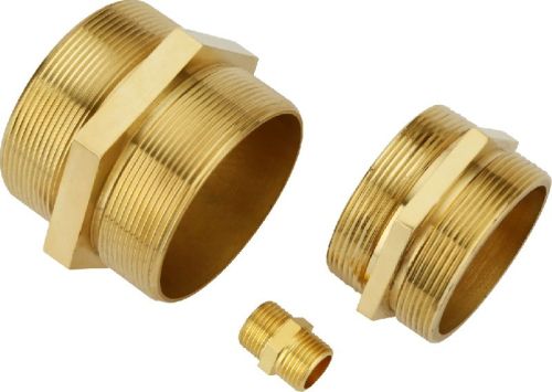 Brass Hex Nipple, Technics : CNC Lathe