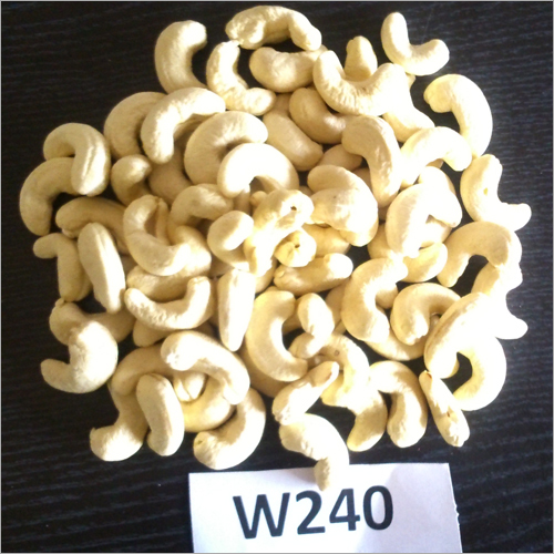 W240 Cashew Nuts, For Snacks, Packaging Type : Pouch, PP Bag, Tinned Can, Vacuum