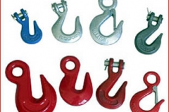 Metal Polished Swivel Eye Hooks