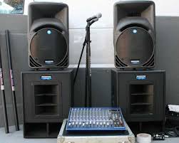 Public Address System, Color : Black