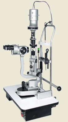 Slit Lamp Stepper Magnification