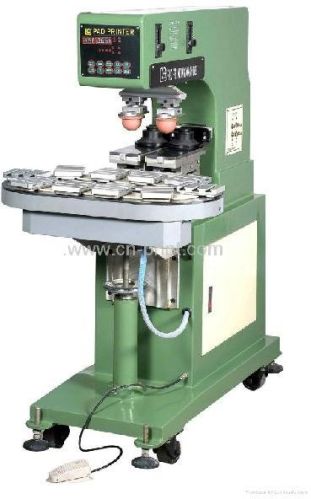 2-Color Conveyor Belt Sealed Cup Pad Printing Machine