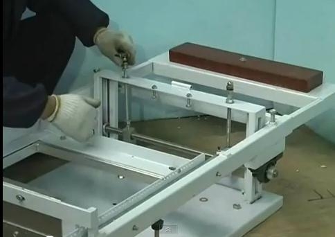 Manual Operating Cylinder Screen Printing Machine