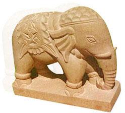 Carved Elephant STATUE