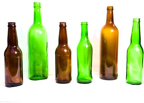 Beer Glass Bottle, Shape : Round