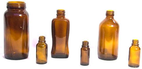 Pharma Glass Bottle, For Medicines, Size : Customized