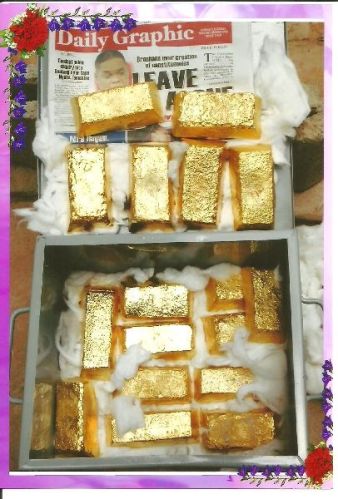 Gold bar, Shape : Rectangular, Square