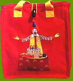 Nylon Tote Bag, Size : 10” X 12” X 4”