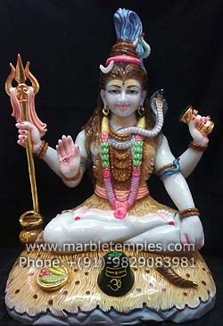 Marble Shiv Statue