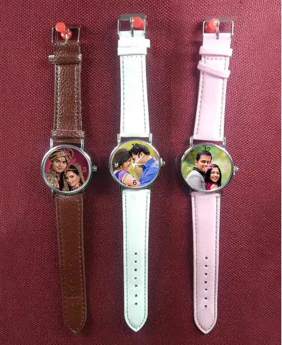 Sublimation Wrist Watch - Leather, Gender : MALE / FEMALE