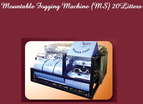 20 Liter (MS) Mountable Fogging Machine, Power : 1.5V X 4 Dry Battery