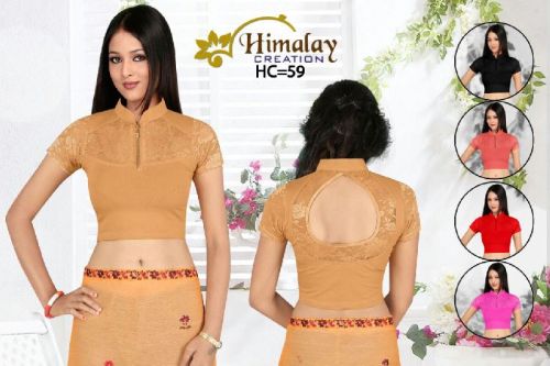 Printed Short Sleeve Cotton Blouse, Size : XL, XXL