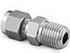 S-S-Lok Twin Ferrule Fittings Male Tubes