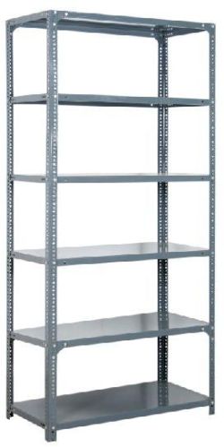 Slotted Angle Rack Three Stars, Color : Grey