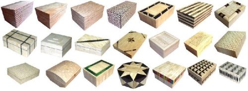 BONE HORN WOOD BOXES