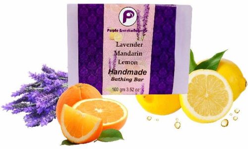 LAVENDER MANDARIN LEMON SOAP, Form : Bar