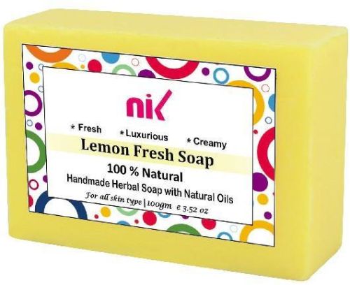 Lemon Fresh Hand Made Soap, Form : Bar