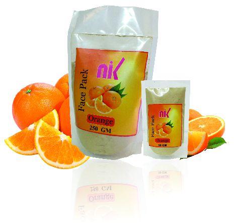 Nik Orange Face Pack, Form : Bar