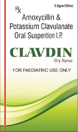 Clavdin Dry Syrup, Form : Powder