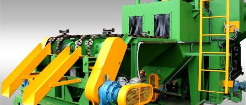 Leaf Spring Shot Peening Machine