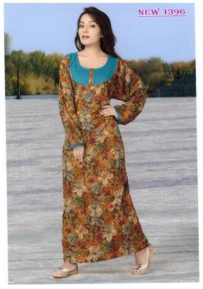 Synthetic Fabric Kaftan