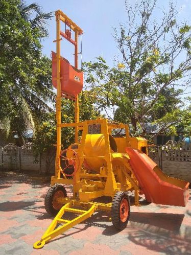 Concrete Mixer Machine With Lift, For Industrial