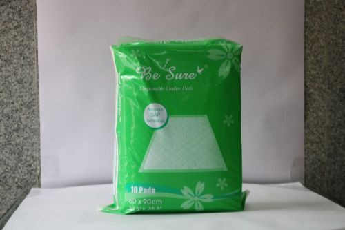 Be Sure Disposable Under Pads, Size : 60x90cm, 23.5X 35.5 Inche