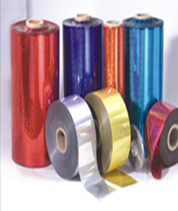 PVC Metalised Holographic Film