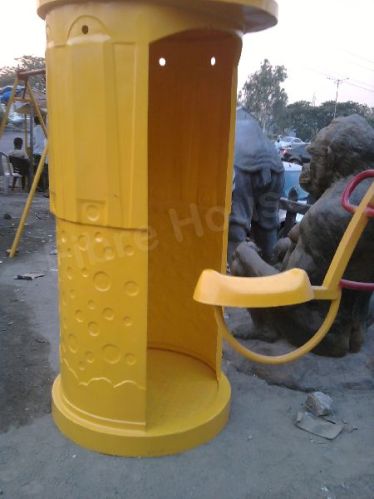 Round Shape Portable Toilet