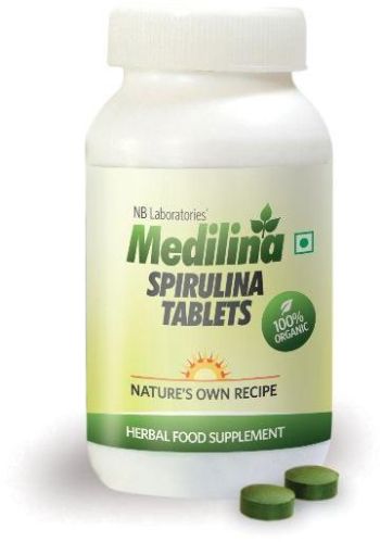 Organic Spirulina Tablets- 100 (500 Mg Each)