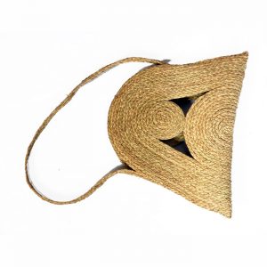 Rectangular Polished Sabai Grass Ethnic Vanity Bag, Feature : Eco Friendly