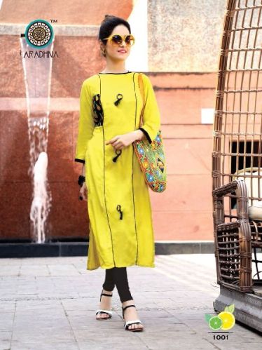 Rayon Cotton Kurtis, Style : Casual Wear, Formal Wear